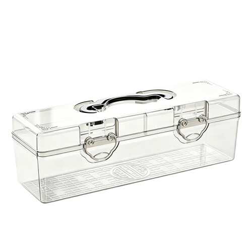Transparent Art Tool Box Writing Tool-Single storage box
