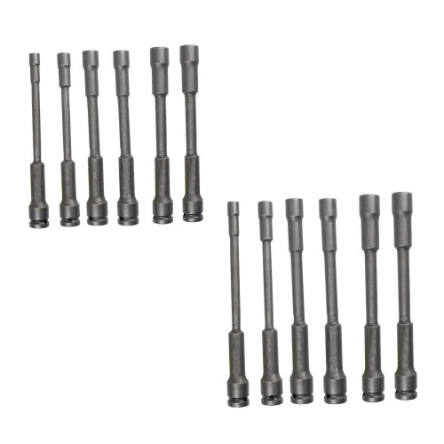 7Pieces Automotive Thin Wall Impact Socket Spanner Set-200mm 2