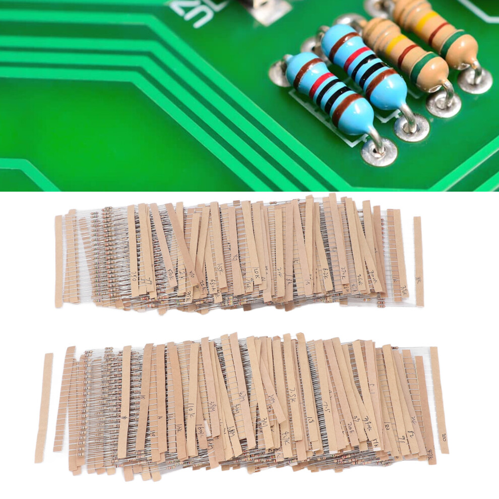 Carbon Film Resistor 156 Value Kit