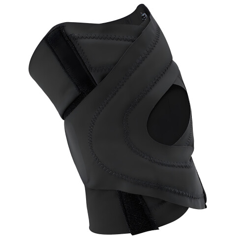 Adjustable Pressure Patella Strap with Double Direction-Black S