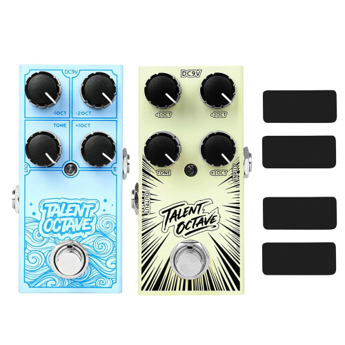 Octave Electric Guitar Effect Pedal Digital Small Single-Blue 2