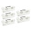 Clear Calligraphy Accessory Holders Case With-5 storage boxes 1