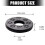 Strong Rubber Guitar Strap Button Lock Quick Installation-Black 4