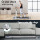 (Silver w/ Handle) BLACK LORD Treadmill Shock Absorbers Under Desk Walking Pad Remote Home 10
