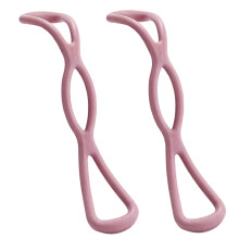 Practical Rubber 8 Shaped Stretch Band for Strength-Pink