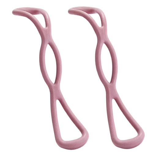 Practical Rubber 8 Shaped Stretch Band for Strength-Pink