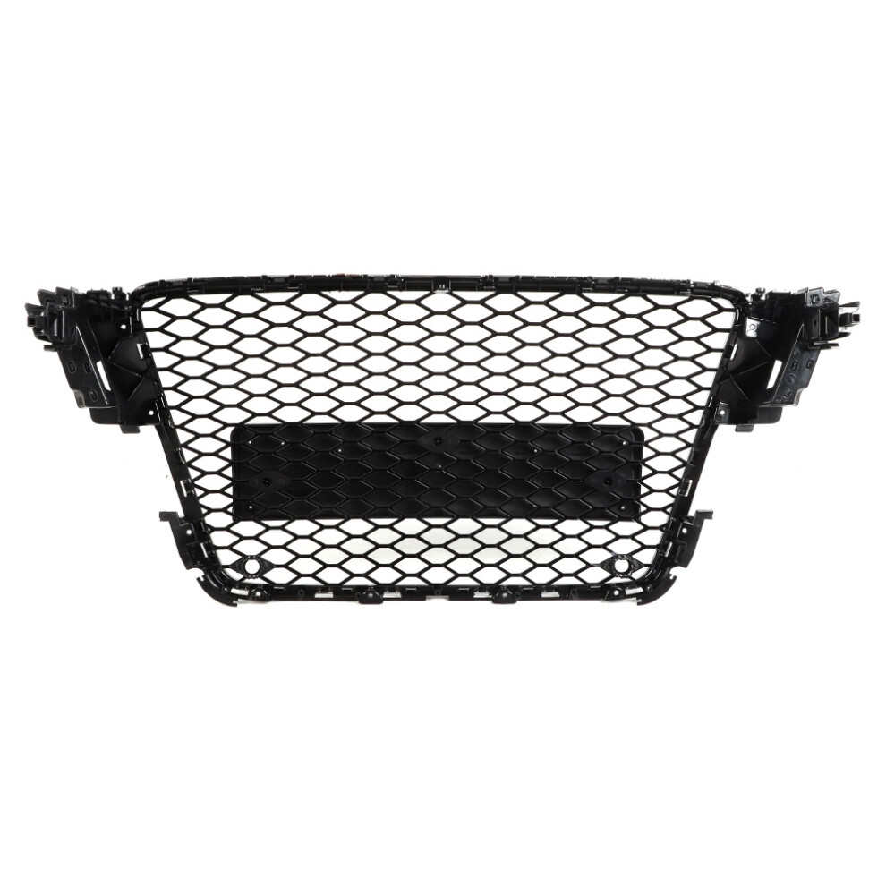 Audi A5 S5 B8 Hex Mesh Grille Gloss Black 7340572536037