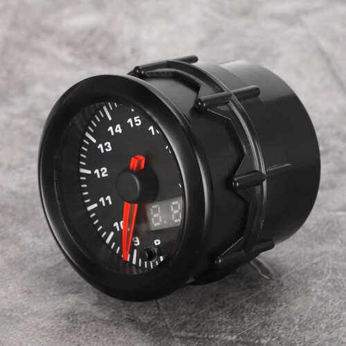 2-Inch Digital LED Voltage Gauge 7 Colours