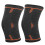 Knie Kompression L Orange Sport 2 Stück 2
