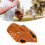 Brown Pitcher Glove: Durable PVC Design 1