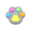 Fluoreszierender Textmarker in Tierform. Integrierter-grau 1