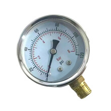 Professionelles 6/8/10/16/25-Bar-Metallmanometer mit-0 bis 8bar