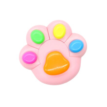 Animal Shape Fluorescent Highlighter Marker Pen for Note-Pink