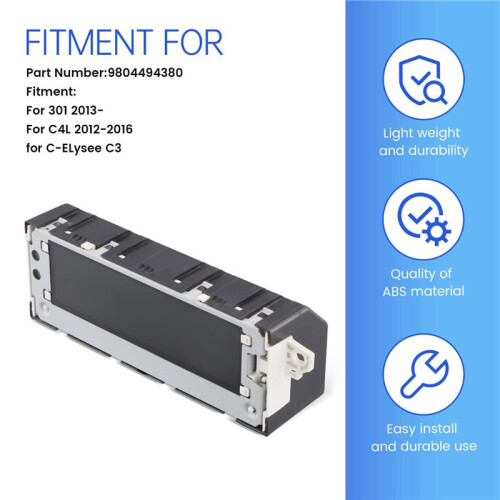 Multi-Function Display Screen 9804494380 for  301 for  C-ELysee C3 C4L Interior Replacement Parts 2