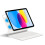Protective Case for iPad with Bluetooth Keyboard White  iPad Pro 11 M4 2024 1