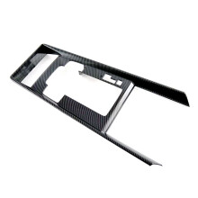 For  CX-50 CX50 2023 Car Gear Shift Panel Cover Trim Protection Sticker Interior Accessories (ABS Carbon Fiber)