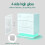 ELFORDSON (White - 3 Drawers) ELFORDSON Bedside Table LED Cabinet High Gloss Nightstand Bedroom 4