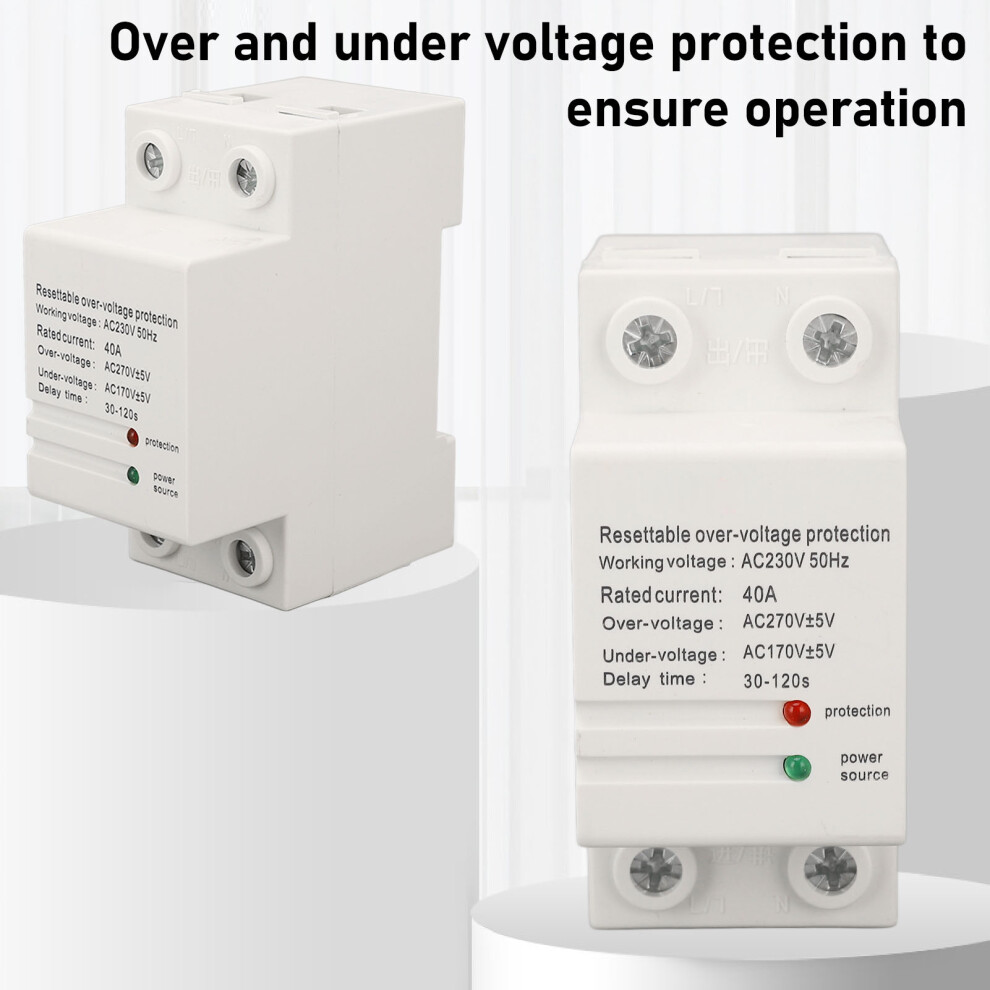Self Resetting Voltage Protector 40A