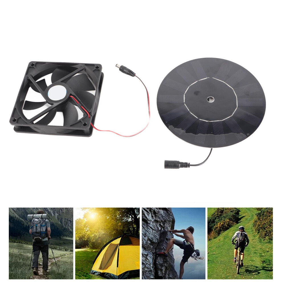 5W Solar Ventilation Fan for Pets