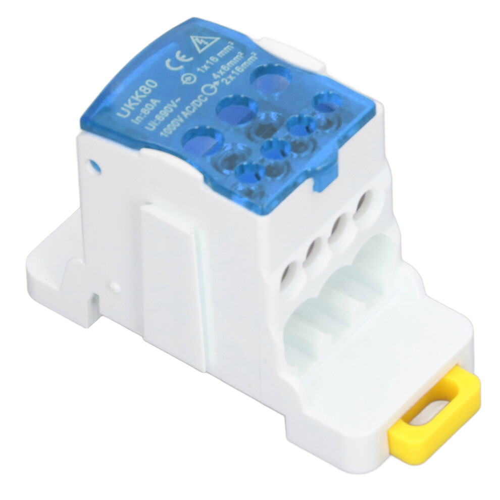 DIN Rail Distribution Box 690V 80A Spliceable