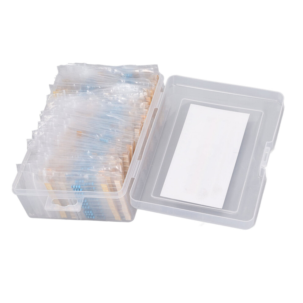 860PCS 0.5W Metal Film Resistor Assortment