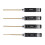 4 Pcs 1.5 / 2.0 / 2.5 / 3.0 mm Hex Screwdriver Set Titanium Hex Wrench Tool Set for Multi-Axis FPV RC Tool 1