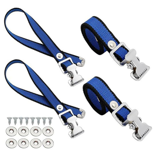 Professional Drywalls Stilts Replacement Straps Set with Hardware Nylon Adjustable Bands Belt Painter Walking