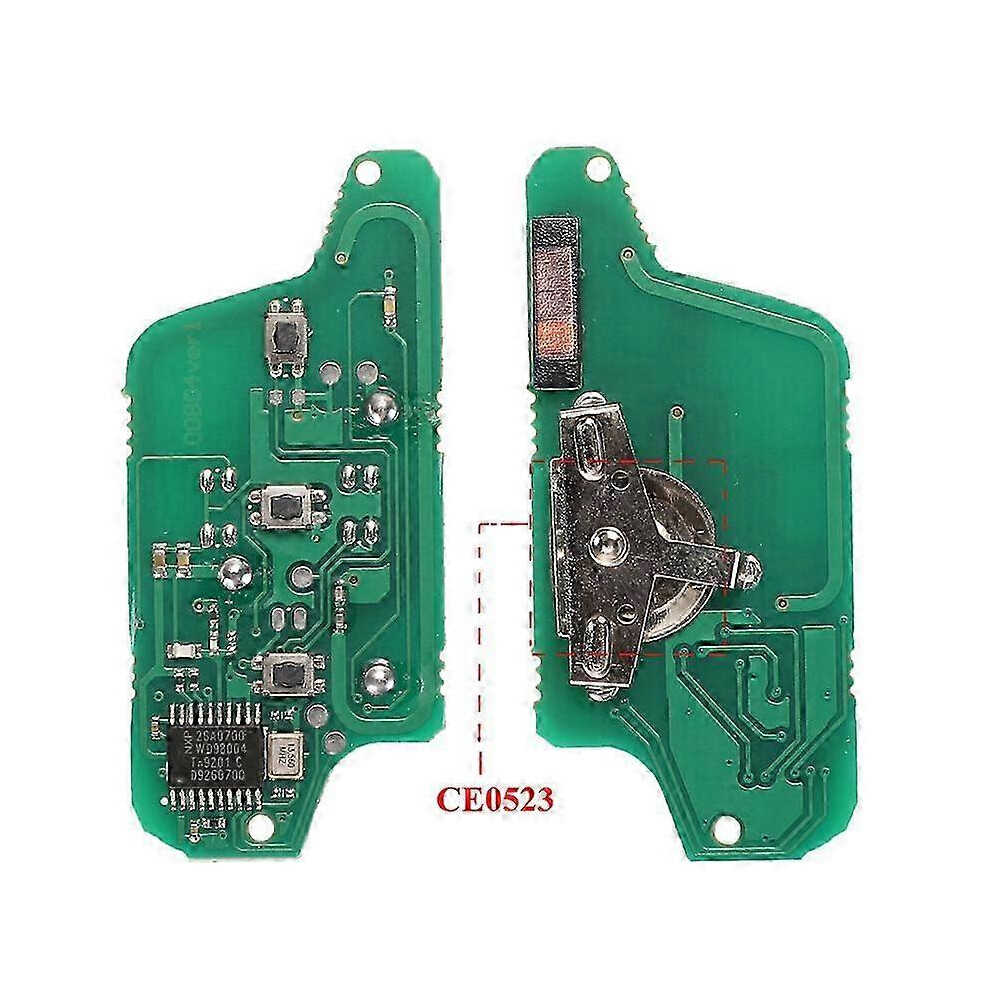 For Peugeot 407 407 307 308 607 Citroen C2 C3 C4 C5 Ask/Fsk Remote Key Electronic Circuit Board 3 Button Ce0523 Ce0536 Szrh A-F 6900003540111