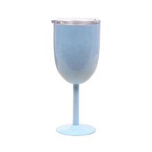 Wine Glass Stainless Steel Double Layer Goblet Color Large Capacity Tumbler Resistant Wine Cup Light