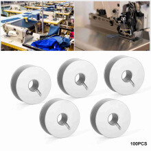 100 Alumina Bobbins for Industrial Sewing