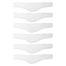 6St Absorberende Binnenvoering Katoen Polyester Ademend Wit