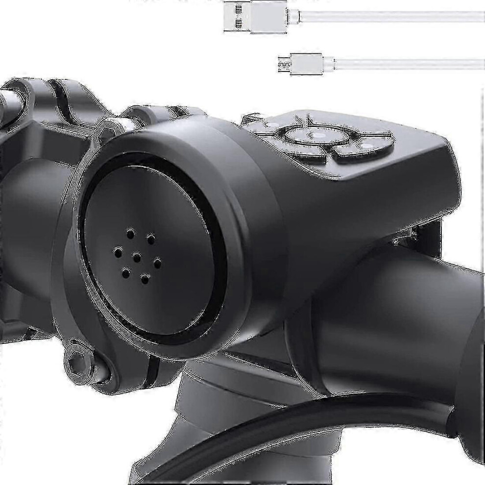 140Db Waterproof Electric Bike Horn - 4 Modes, Anti-Theft Alarm, Usb Rechargeable Szrh A-C 6900003541354