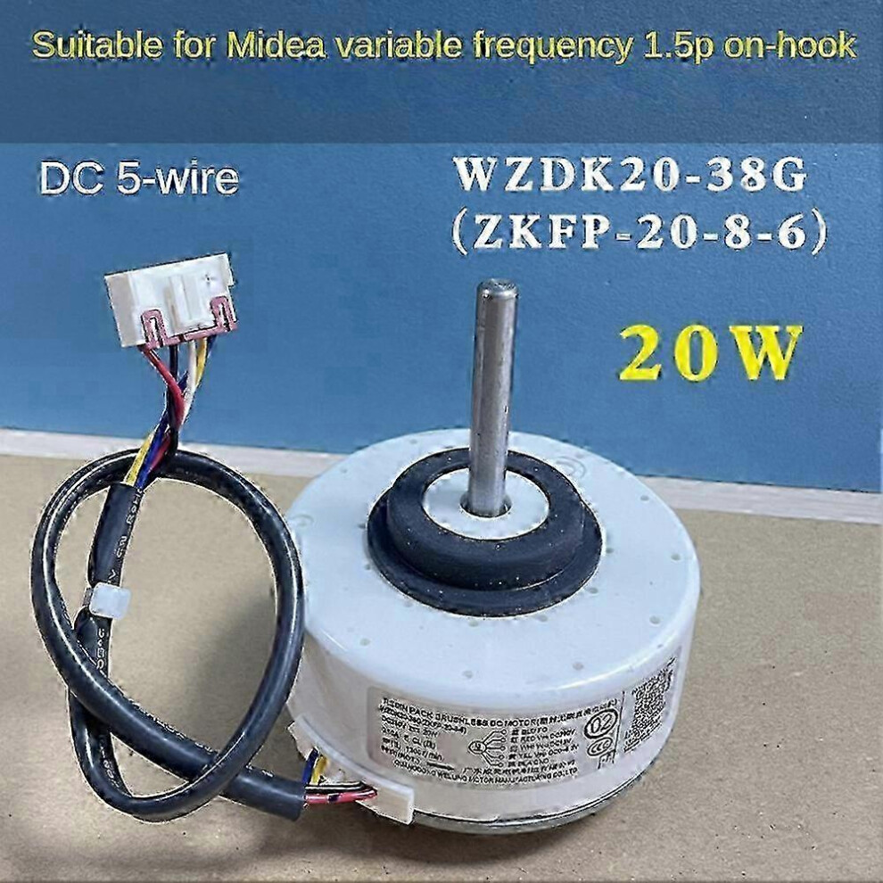 Wzdk20-38G Ac Indoor Motor (Zkfp-20-8-6) 20W Brushless Dc Fan Motor For Household Use Edition 0915 6900003537722