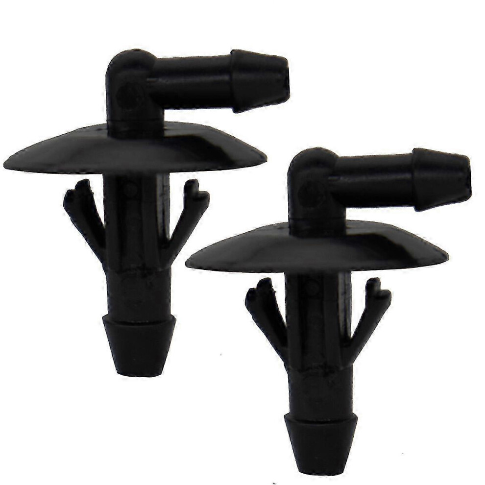 2Pcs/Set Car Windshield Wiper Washer Hose Connector for Sprinter 2500 3500 MB100 MB140 AutoBlack szrh27