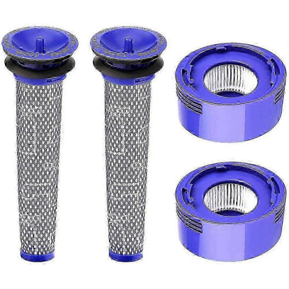 4Pack Filter Replacement For Dyson V7, V8 Animal And V8 Absolute Cordless Vacuum Cleaner Hepa Filter 25-26 Szrh21 6900003538651