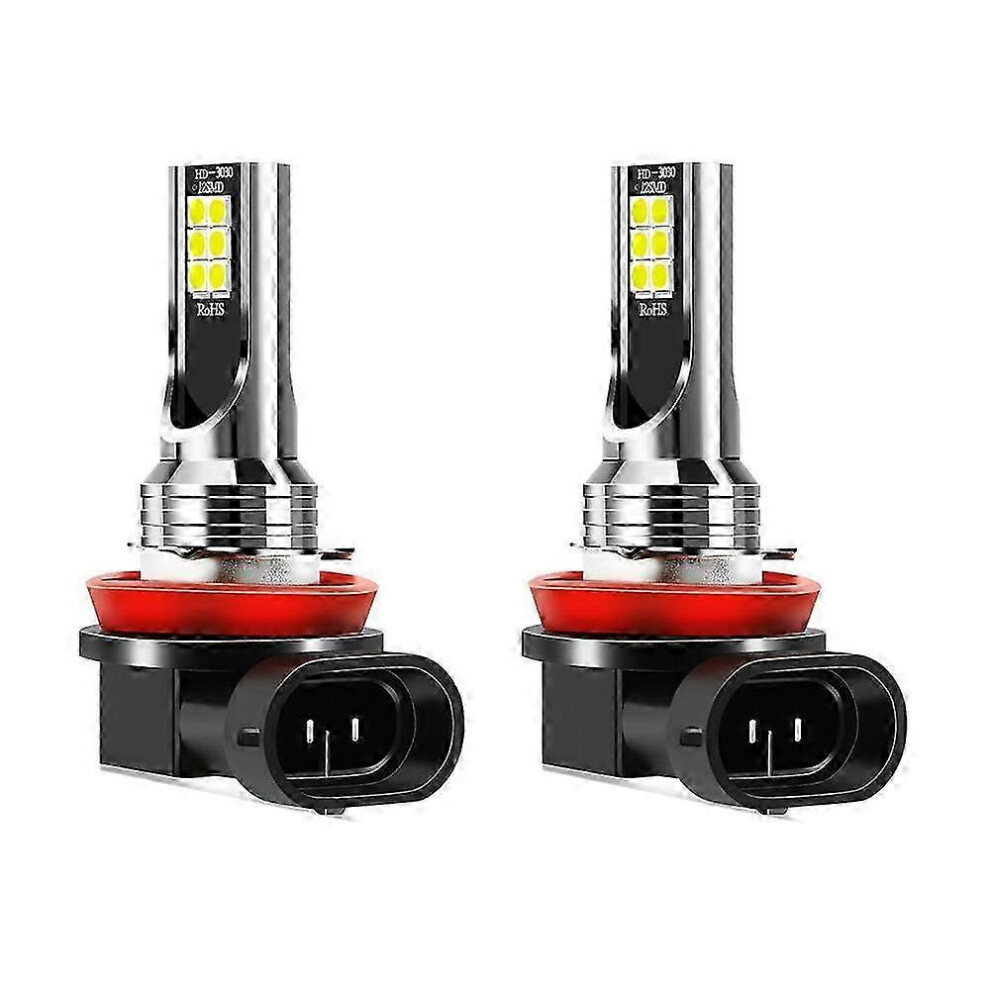 2Pcs H11 H8 Led Bulbs Car Fog S For Bmw E46 E39 E60 E90 F30 F10 F34 X1 X3 X5 X6edition 1028 Light 6900003542351