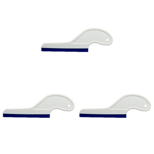 3Pièces Raclette Blanche Forte Nettoyage Durable