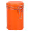 Boîte De Conservation Ronde Orange Pour Café Épices 1