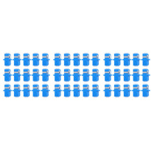 45Pièces Coupleurs Fibre Lc Simplex PVC Haute