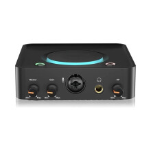 1 Pc Interface de Áudio Digital Interface de Gravação USB 2x2 Placa de Som Analógica USB para Streaming Ao Vivo & Gravação em Estúdio