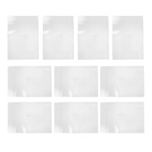 10Pcs Transparent Matte PVC Book Protectors for School and Office Use