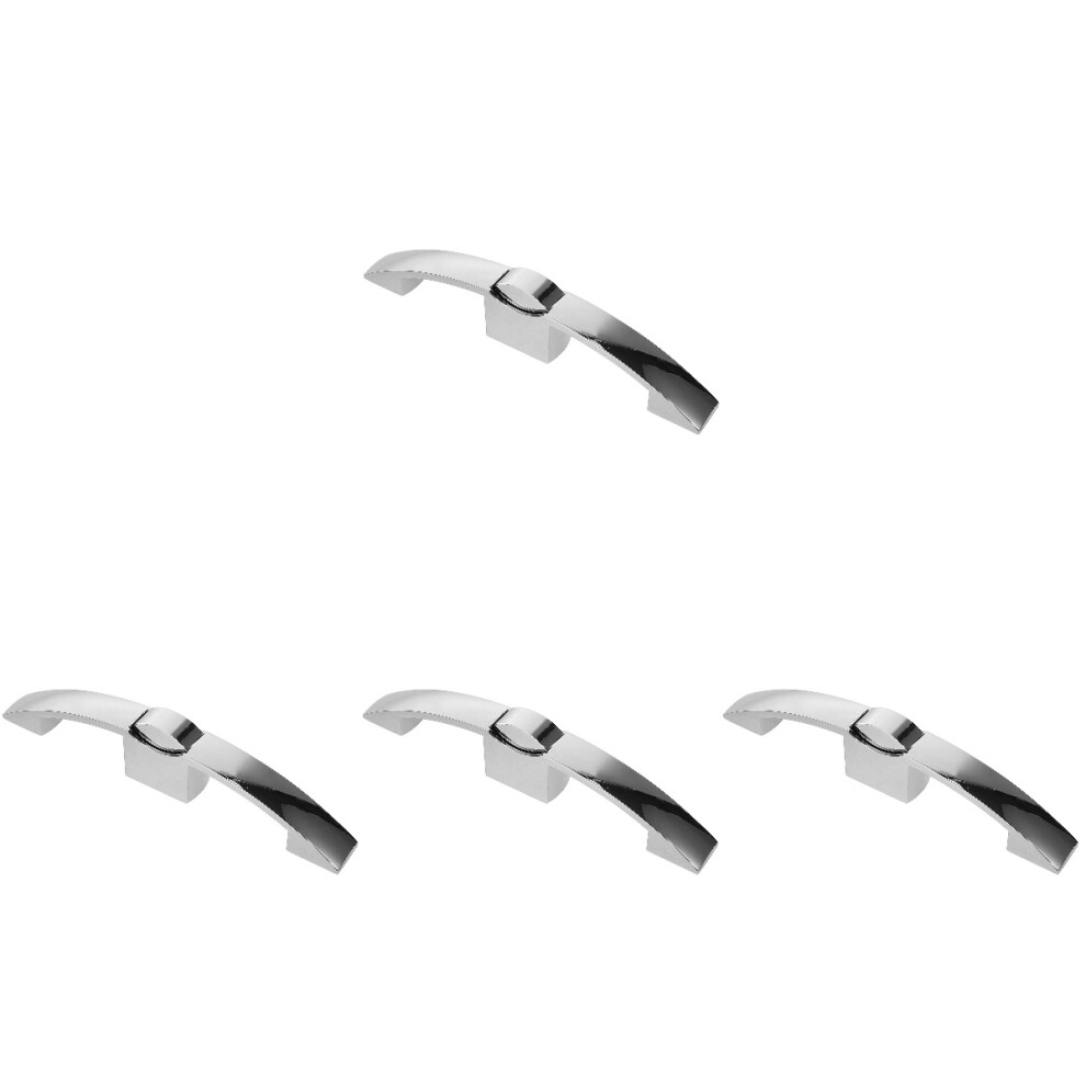 4Pcs Durable Zinc Alloy Rv Grab Handles Silver Door Pulls 334096508059