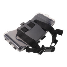 Black Plastic Fishing Gear Tackle Box Adjustable Lure Holder