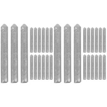 30Pcs Low Heat Aluminum Welding Rods Silver for Durable Craft and Work