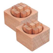 2Pcs Wooden Essential Oil Diffuser Brown Wood Scent Diffuser for Home