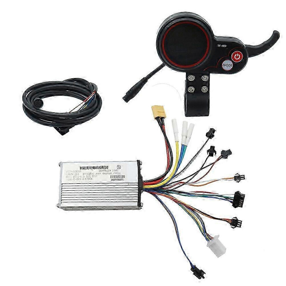 36V 16A Electric Scooter Controller Dashboard Kit With Tf-100 Display Scooter For Kugoo M4 Electric Scooter Partssilver & Szrh A-S Black 6900003548216