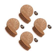 40Pcs Leak Proof Coconut Fiber Nesting Mat Coffee for Pigeon Bird Nest