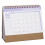 Mini Bureaukalender 2026 Bruin Staande Tafelplanner 1