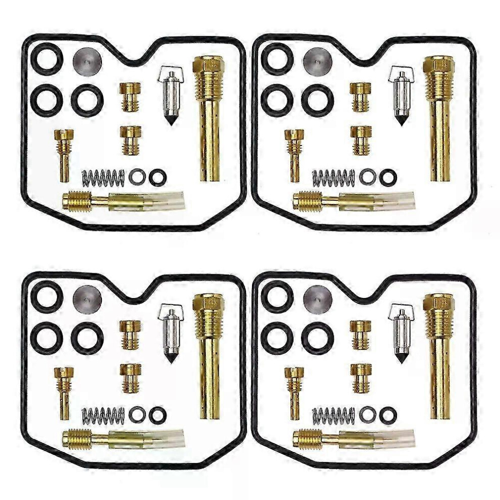 4Set Motorcycle Carburetor Repair Kit For Kawasaki Zephyr 750 Zr750 Zr-7S 2003 Zrx1100 Zrx1200 Gsf600 S Bandit 1996-2003 Carbu Edition 0621 6900003549411