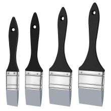 4 Pcs Silicone Paint Brush Set Color Shaper Silicone Brush for Resin Paint Brush Catalyst , 1 1.5 2 SZRH A-M